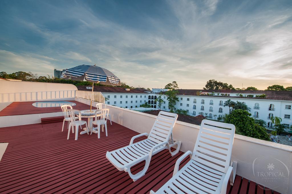 Hotel Tropical Манаус Екстер'єр фото Rooftop terrace